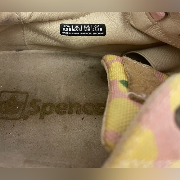 Spenco Orthotic Bokeh Lemon Blush Slip On Sneakers Size 8.5 - Picture 6 of 8